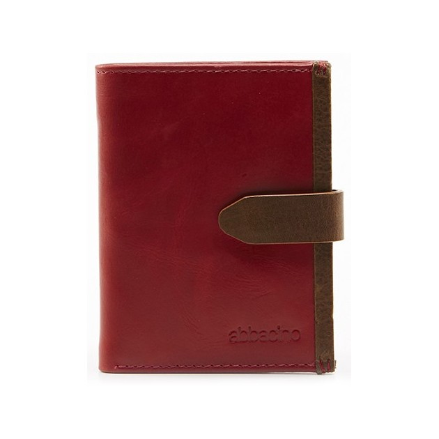 ABBACINO WALLET MONDRAGO color ROJO