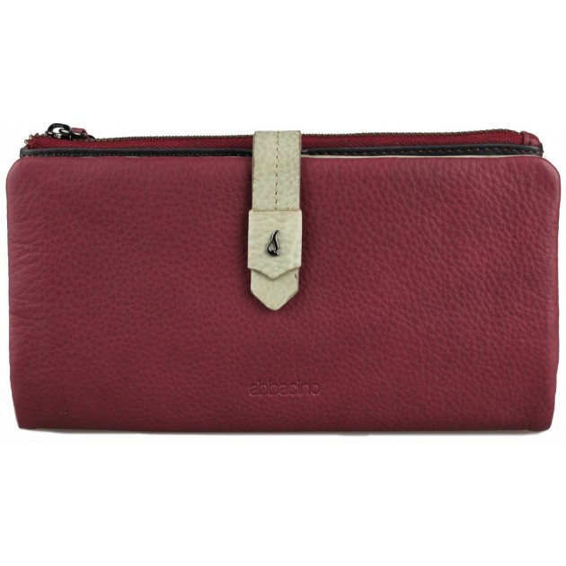 ABBACINO WALLET CARLA color BURDEOS