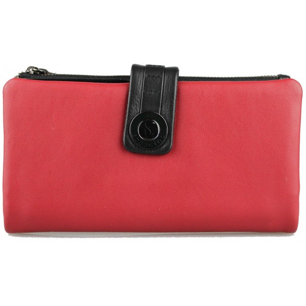 ABBACINO WALLET ALBA color ROJO