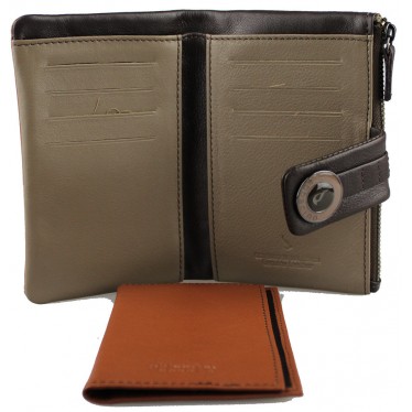 ABBACINO WALLET ALBA color MARRON
