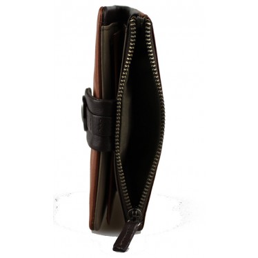 ABBACINO WALLET ALBA color MARRON