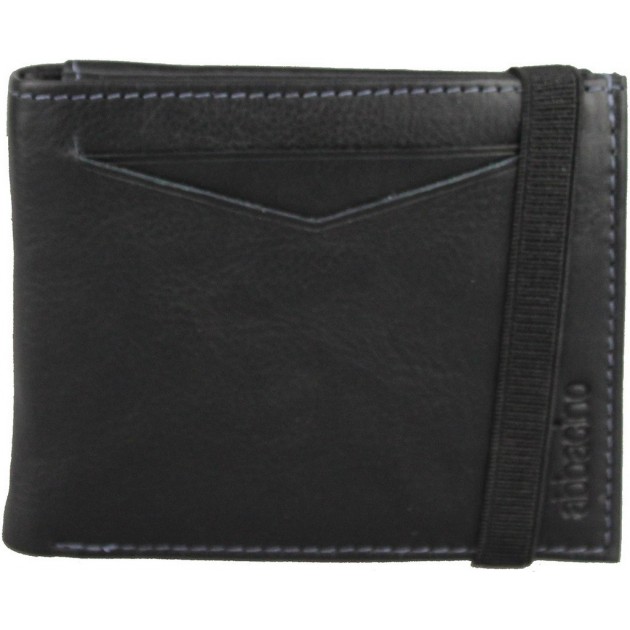 ABBACINO WALLET TIRANT SIN MONEDERO color BLACK