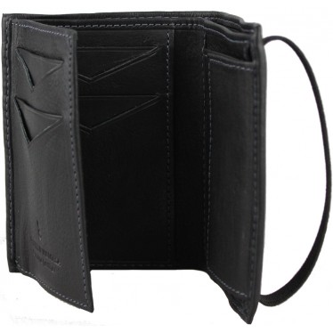 ABBACINO WALLET TIRANT S VERTICAL color BLACK