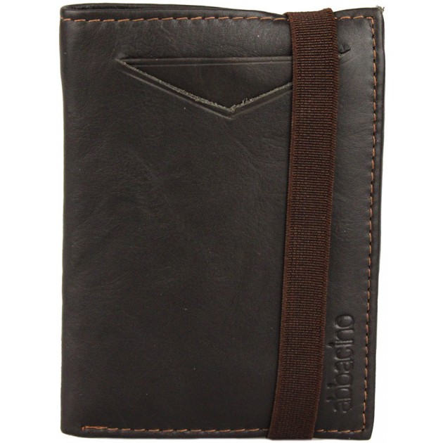 ABBACINO WALLET TIRANT S VERTICAL color BROWN