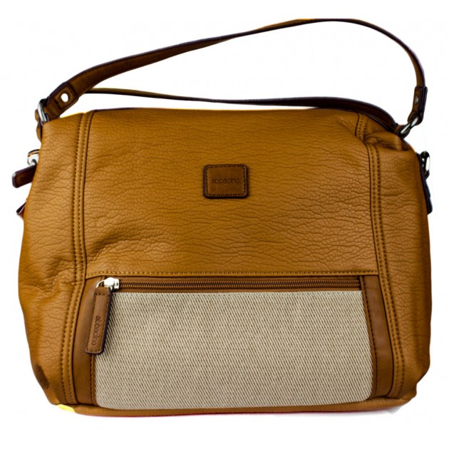 ABBACINO TRENDY PERISTERA BOLSO MUJER color MARRON