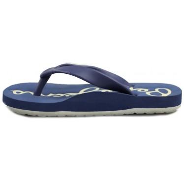 PEPE JEANS JUNIOR FLIP FLOP NAVY color AZUL