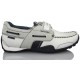 GEOX NAUTICO MOCASIN NIÑO color BLANCO