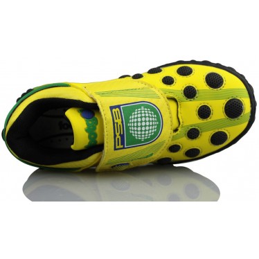 FOOTGOL FUTBOL CHUTA FUERTE NIÑO color AMARILLO