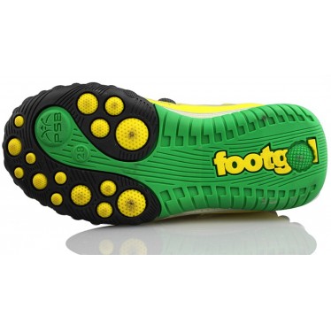 FOOTGOL FUTBOL CHUTA FUERTE NIÑO color AMARILLO