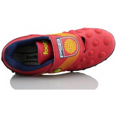 FOOTGOL FUTBOL CHUTA FUERTE NIÑO color ROJO