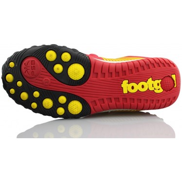 FOOTGOL FUTBOL CHUTA FUERTE NIÑO color ROJO
