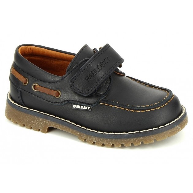PABLOSKY NAUTICO VELCRO color MARINO