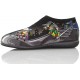 VULLADI ZAPATO IR POR CASA NIÑO SKATE color NEGRO