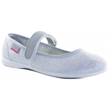 GORILA DALIA FOX CAMELIA LONA NIÑA color PLATA