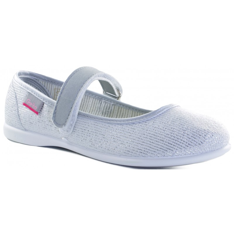GORILA DALIA FOX CAMELIA LONA NIÑA color PLATA