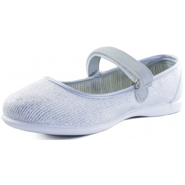 GORILA DALIA FOX CAMELIA LONA NIÑA color PLATA