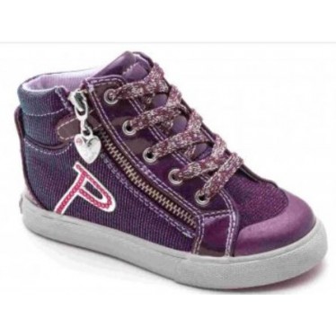 PABLOSKY BOTIN INVIERNO FASHION LONA color MORADO