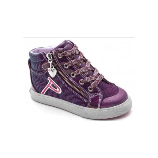 PABLOSKY BOTIN INVIERNO FASHION LONA color MORADO