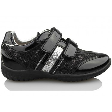 GEOX NIÑA SHADOW Y GLI BLACK color NEGRO