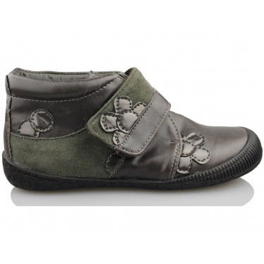 ELFOS KIDS VELCRO FLOR color MARRON
