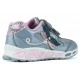 ZAPATILLAS GEOX JR SHUTTLE GIRL  GREY_PINK