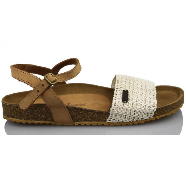 PEPE JEANS JUNIOR SANDAL ECRU color BLANCO