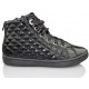 GEOX J CREAMY B BOTIN DE NIÑA/MUJER VIEJO color NEGRO