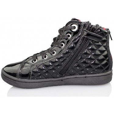 GEOX J CREAMY B BOTIN DE NIÑA/MUJER VIEJO color NEGRO