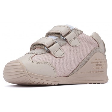 DEPORTIVAS BIOMECANICS BIOGATEO MAQUILLAJE  ROSA