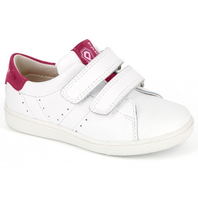 PABLOSKY DEPORTIVA CHICA DOBLE VELCRO color BLANCO