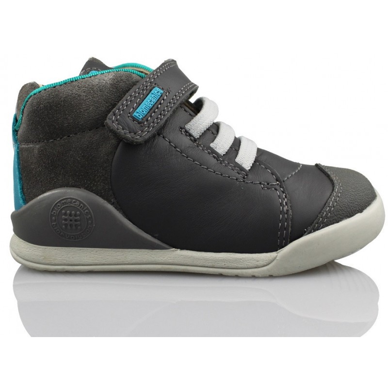 BIOMECANICS SAUVAGE BOTIN GOMAS CREMALLERA CHICO color GRIS