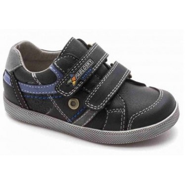 PABLOSKY ZAPATILLA DOBLE VELCRO CASUAL color NEGRO