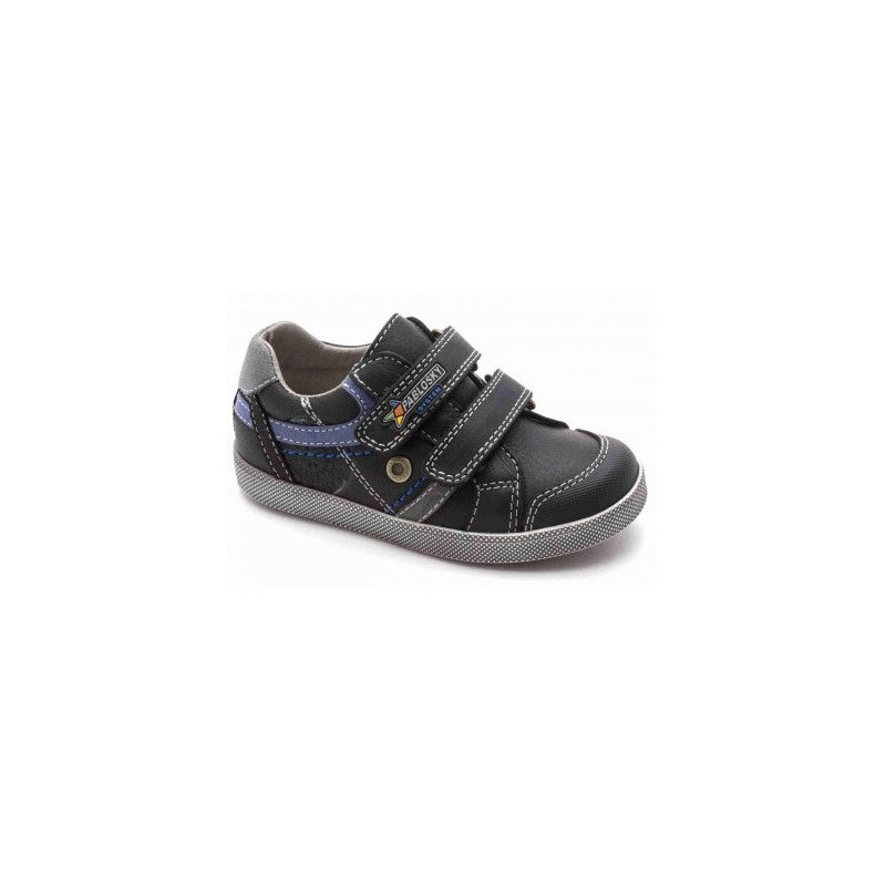 PABLOSKY ZAPATILLA DOBLE VELCRO CASUAL color NEGRO