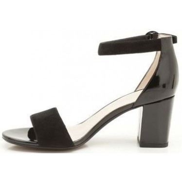 CLARKS SUSIE DEVA BLACK COMBI SUEDE color BLACK