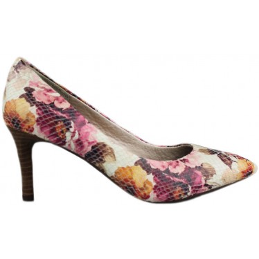 ROCKPORT ZAPATO TACON FLORES color ROSA