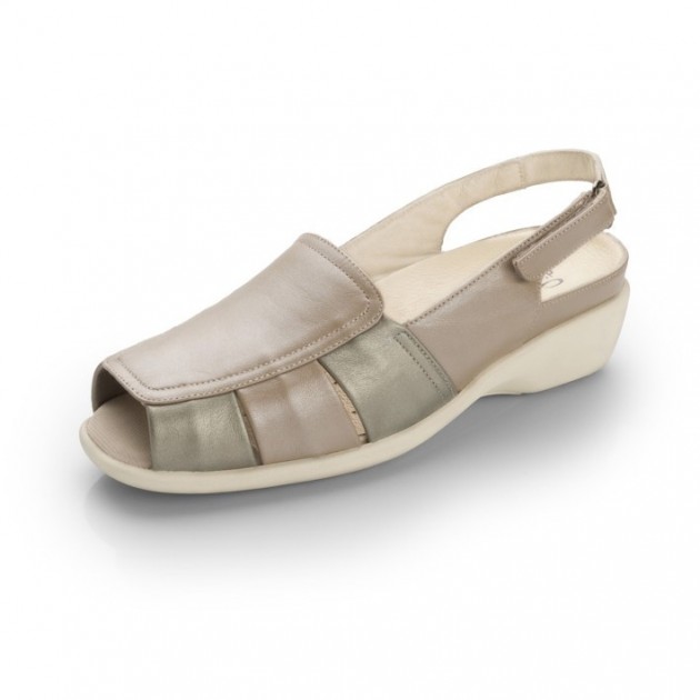 DTORRES SANDALIA BELEN D7 MUJER ANATOMICA color BEIGE