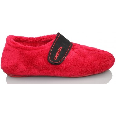 CABRERA DOMESTICOS W VELCRO  ROJO