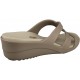 CROCS SANRAH STRAPPY  BEIGE