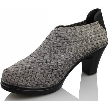 BERNIE MEV CHESCA GUNMETAL color GRIS
