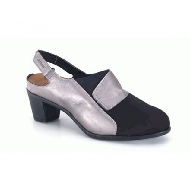 CALZAMEDI ZUECO TACON TIRA PALA ELASTICA color NEGRO