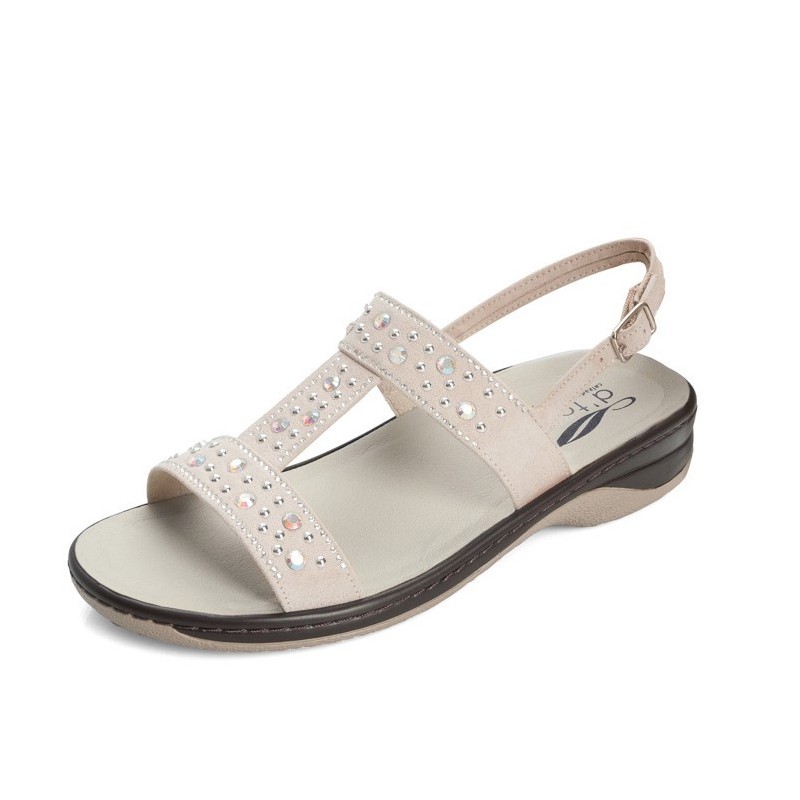DTORRES CALVIA SANDALIA ANATOMICA color BEIGE