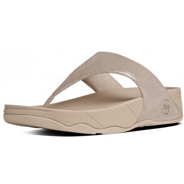 FITFLOP LULU SHIMMER SUEDE color ROSA