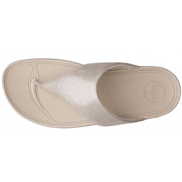 FITFLOP LULU SHIMMER SUEDE color ROSA