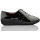 FITFLOP F-POP OXFORD ZAPATO MUJER COMODO color NEGRO