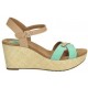 CLARKS CASLYNN REGINA SANDALIA COMODISIMA W color GREEN