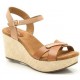 CLARKS CASLYNN REGINA SANDALIA COMODISIMA W color TAN