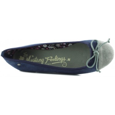 MUSTANG BAILARINA color AZUL