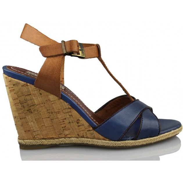 MARTINELLI SANDALIA COMODA MUJER color AZUL