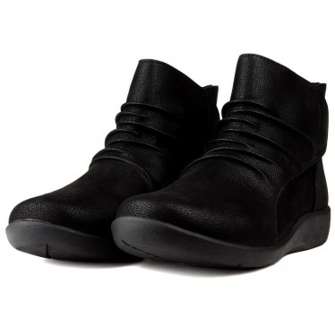 BOTINES CLARKS SILLIAN SWAY W  BLACK