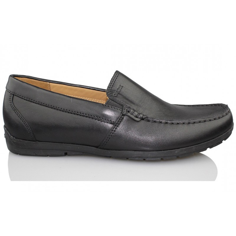 GEOX MOCASIN HOMBRE PIEL color NEGRO